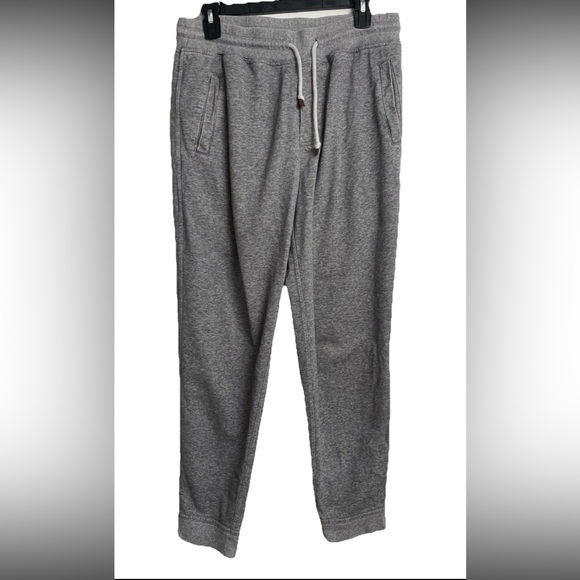 BRUNELLO CUCINELLI Men's Grey Made in Italy Sweatpants - Size L French Terry